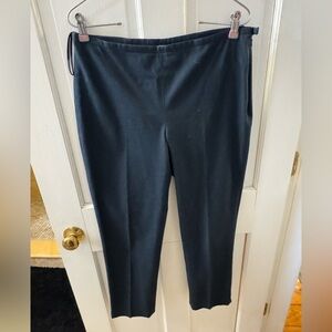 J McLaughlin Dark Navy Cropped Pixie Pants size 8